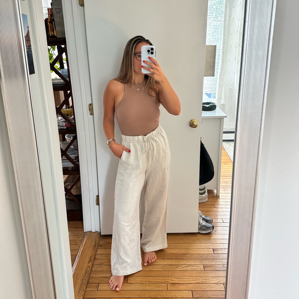 Abercrombie & Fitch Tan Bodysuit